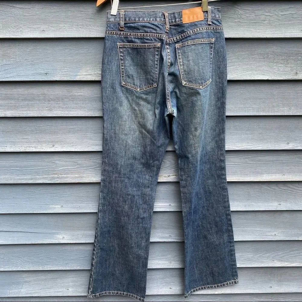 J. Crew mid rise flare bell bottom jeans size 4